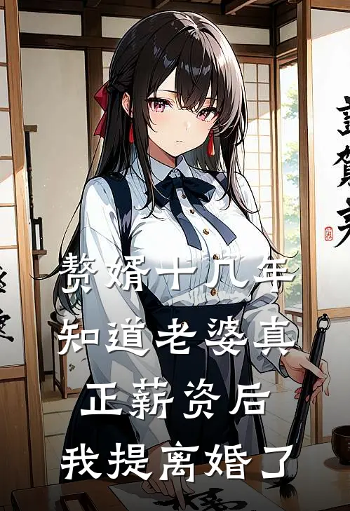 赘婿十几年知道老婆真正薪资后，我提离婚了