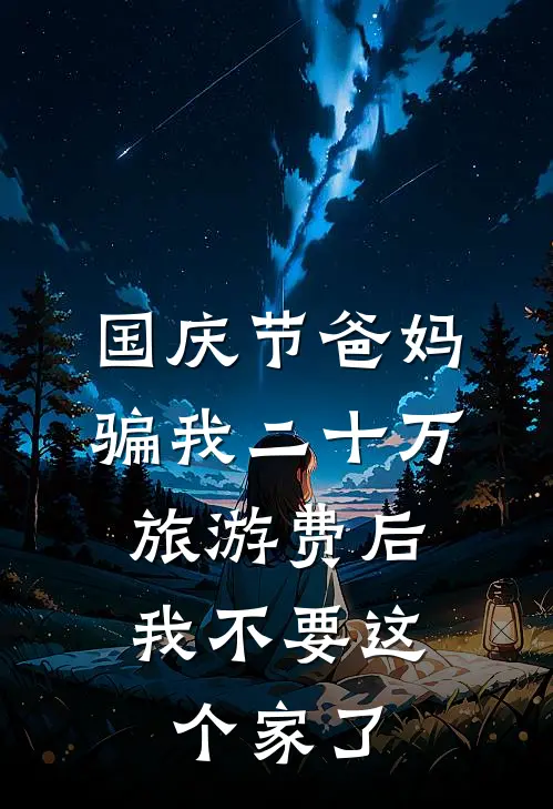 国庆节爸妈骗我二十万旅游费后，我不要这个家了