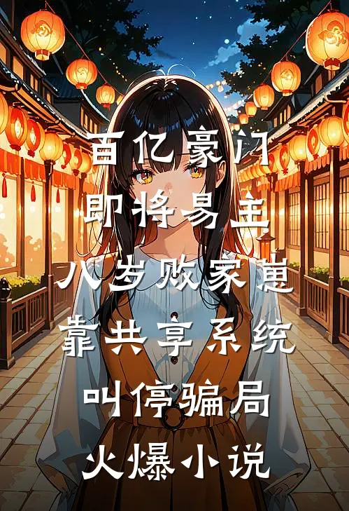 百亿豪门即将易主，八岁败家崽靠共享系统叫停骗局火爆小说
