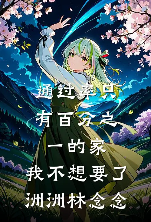 通过率只有百分之一的家，我不想要了洲洲林念念