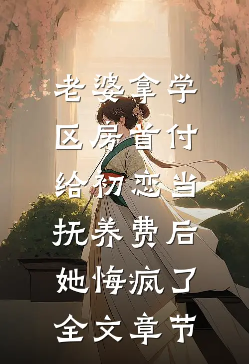老婆拿学区房首付给初恋当抚养费后，她悔疯了全文章节