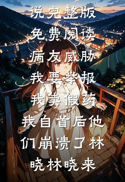 病友威胁我要举报我卖假药，我自首后他们崩溃了(林晓林晓来)小说最新章节_小说完整版免费阅读病友威胁我要举报我卖假药，我自首后他们崩溃了(林晓林晓来)