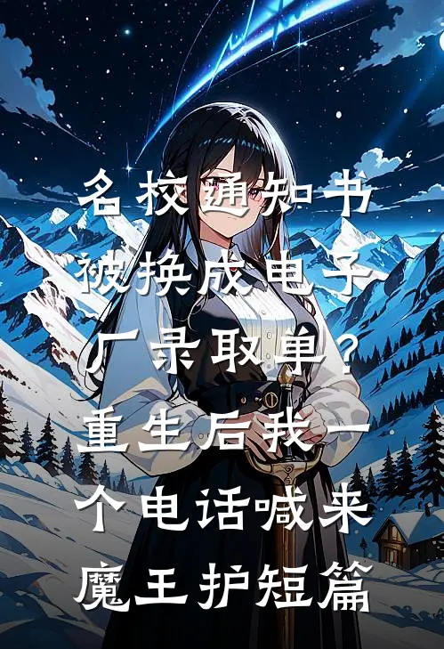 名校通知书被换成电子厂录取单？重生后我一个电话喊来魔王护短篇