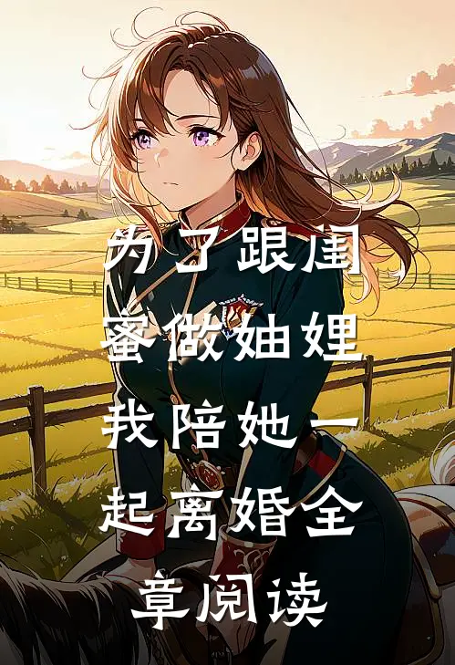 为了跟闺蜜做妯娌，我陪她一起离婚全章阅读