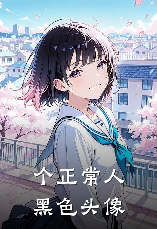 个正常人黑色头像女生